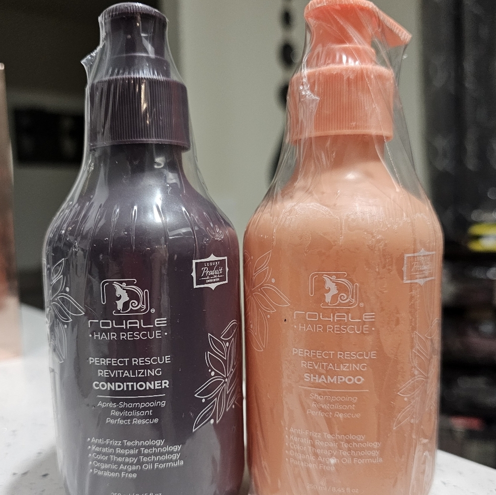 Royale Hair Rescue Shampoo and Conditioner Set